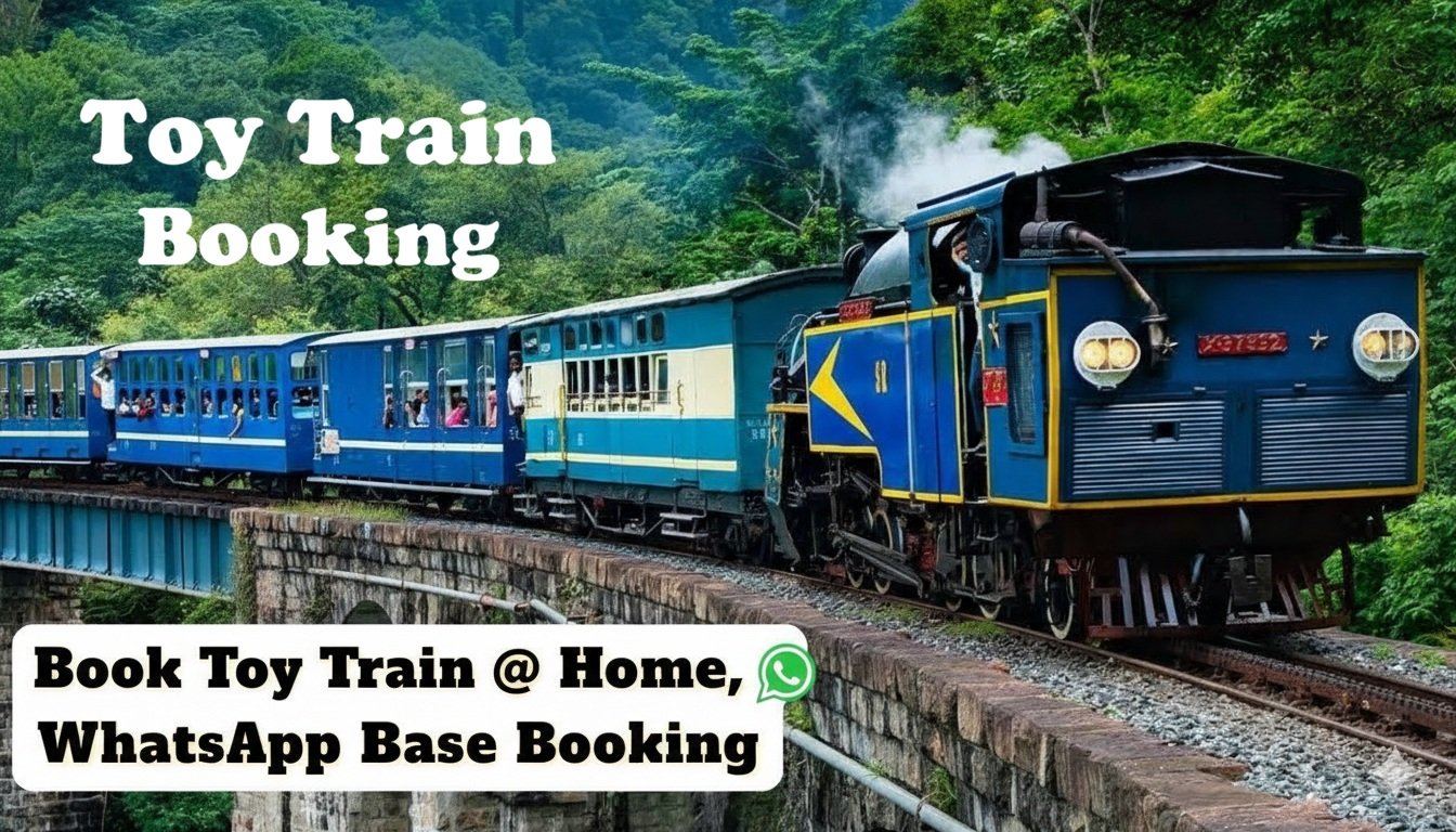 Toy Train Booking Online: Toy Train Scenic View
